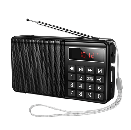 HI50 AM FM Portable Radio Front View