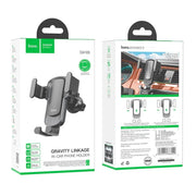 Hoco CA103 Gravity Car Air Vent Phone Holder | Automatic Clamp Mount for 4.5–7 Inch Phones