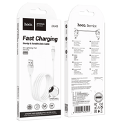 HOCO DU45 white USB-A to Lightning fast charging data cable