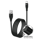 HOCO DU45 black USB-A to USB-C fast charging data cable