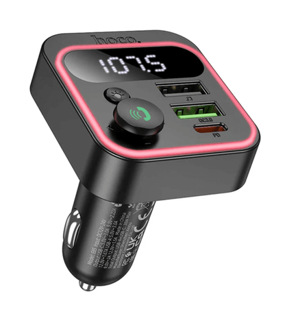 Hoco E85 38W FM car kit front view