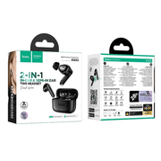 HOCO EQ32 TWS wireless earbuds with 2-in-1 hybrid wearing design