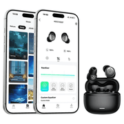 HOCO EQ37 mini wireless earbuds featuring Active Noise Cancellation