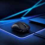 HOCO GM601 wired gaming mouse with RGB rainbow lighting