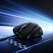 HOCO GM601 wired gaming mouse with RGB rainbow lighting