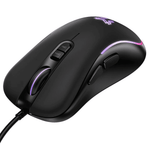 HOCO GM601 wired gaming mouse with RGB rainbow lighting