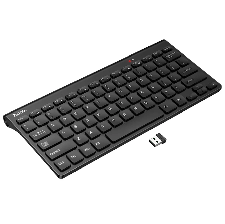 Hoco GM70 wireless mini keyboard NZ front view
