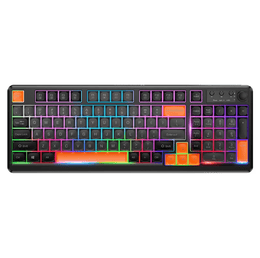 HOCO GM751 98-key tri-mode gaming keyboard with RGB lighting