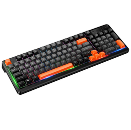 HOCO GM751 98-key tri-mode gaming keyboard with RGB lighting