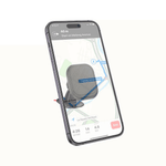 HOCO H30 strong magnetic dashboard phone holder in black