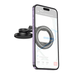 HOCO H77 magnetic dashboard phone holder with round ring design