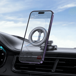 HOCO H77 magnetic dashboard phone holder with round ring design