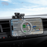HOCO H77 magnetic dashboard phone holder with round ring design