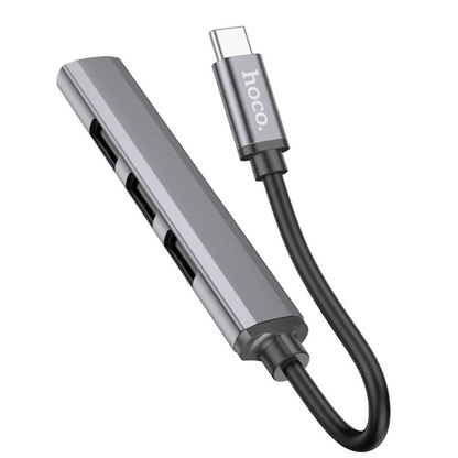 Hoco HB26 Type C to USB Hub NZ Front View
