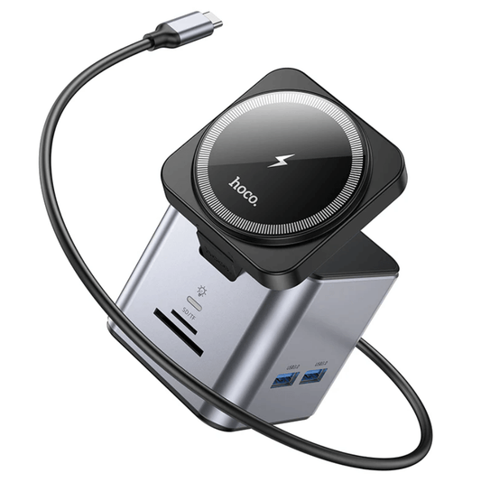 Hoco HB49 9 in 1 USB-C Docking Station front view