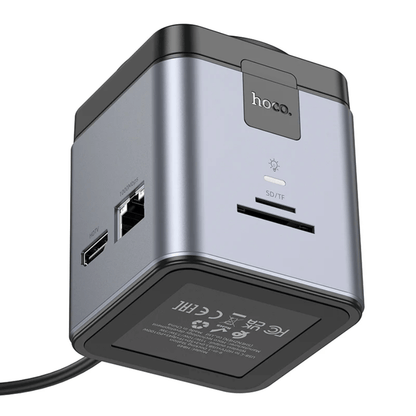 Hoco HB49 9 in 1 USB-C Docking Station front view