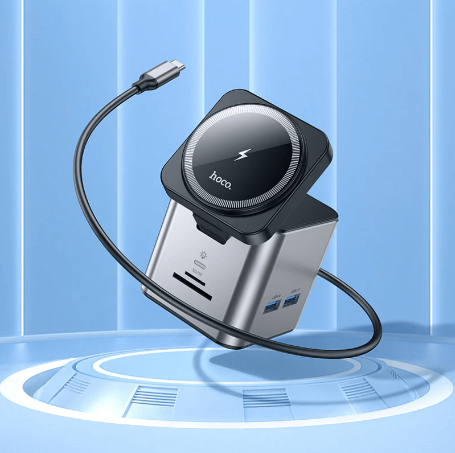 Hoco PD 100W 9 in 1 Docking Station lifestyle image