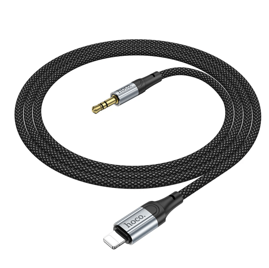 Hoco Lightning to 3.5mm Aux Cable UPA26 Braided Design