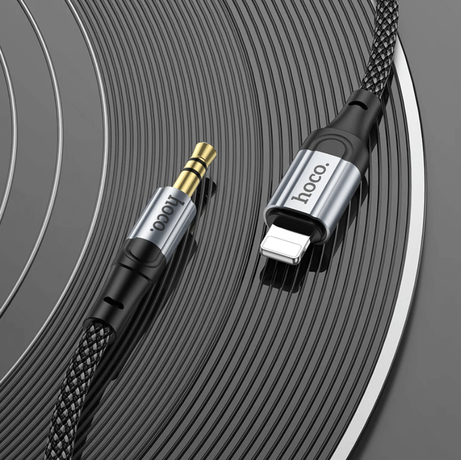Hoco Lightning to 3.5mm Aux Cable UPA26 Lifestyle Use