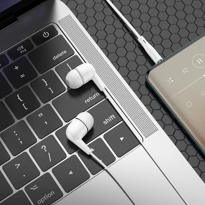 Hoco M97 Wired Earphones Side View