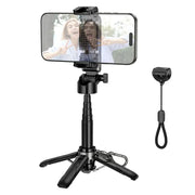 Hoco Mini Bluetooth Selfie Stick Tripod With Remote (K27)