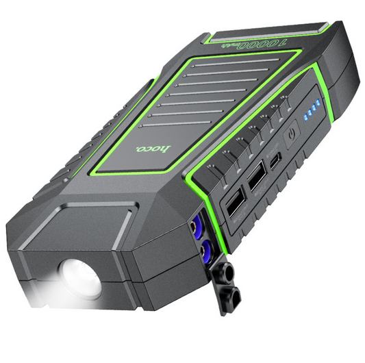 Hoco QS1 portable car jump starter power bank front view