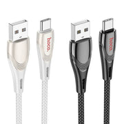 HOCO U133 USB-C Fast Charging Cable 3A 1.2m Braided NZ