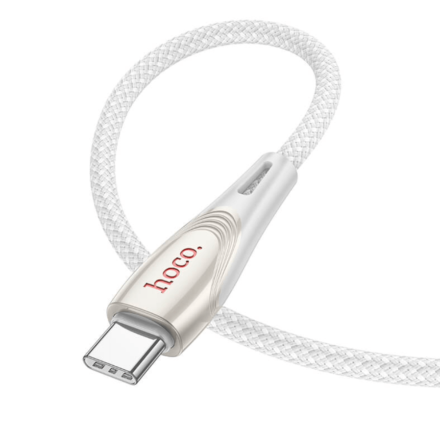 HOCO U133 USB C Fast Charging Cable front view