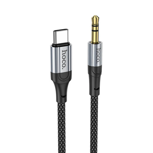 Hoco USB C to 3.5mm Aux Cable UPA26 Side View