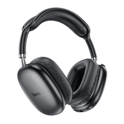 HOCO W35 Air black wireless Bluetooth headphones with over-ear cushions