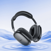 HOCO W35 Air black wireless Bluetooth headphones with over-ear cushions
