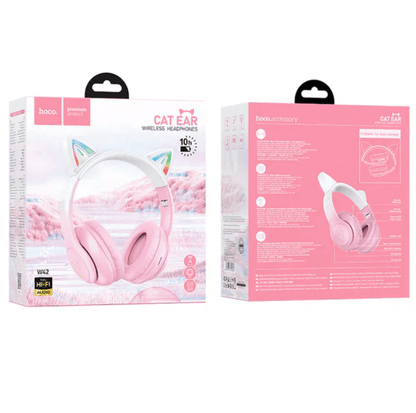 Hoco W42 Pink LED Bluetooth Headphone packaging