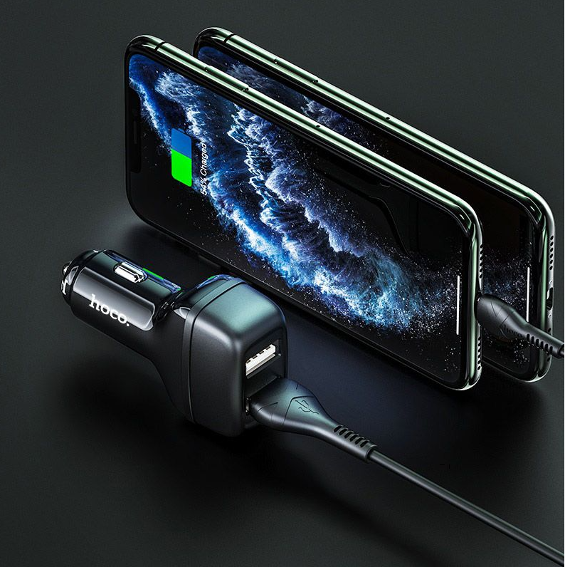 Hoco Z36 car charger with X37 charging cable