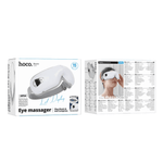 HP54 portable electric eye massager with LCD display and adjustable strap