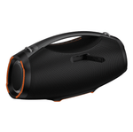 HT4 Max high-power Bluetooth party speaker with dynamic LED lighting and two wireless microphones