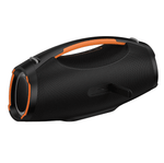 HT4 Pro Bluetooth karaoke party speaker with dynamic LED lighting and two wireless microphones