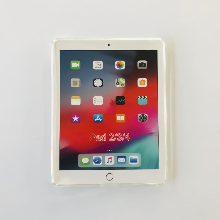 Full-Body Cover for iPad 2, iPad 3, iPad 4 - 9.7” (Clear)