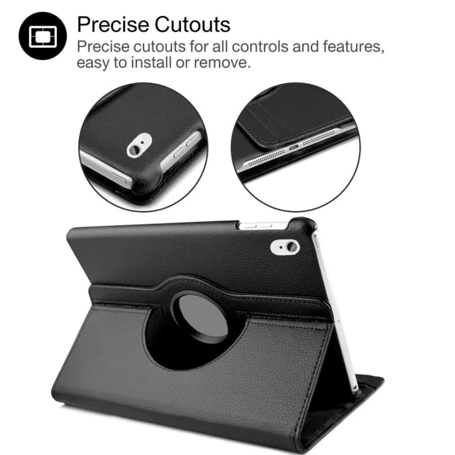 Synthetic Leather Cover for iPad Air (4th & 5th gen) 10.9” (Black)