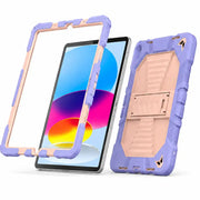 iPad Air 5th Generation (10.9 Inch) Rugged Shockproof Case with Kickstand (Pink)