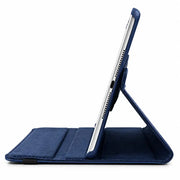 iPad Air Rotating Case – 360° Slim Protective Cover with Multi-Angle Stand (Blue)