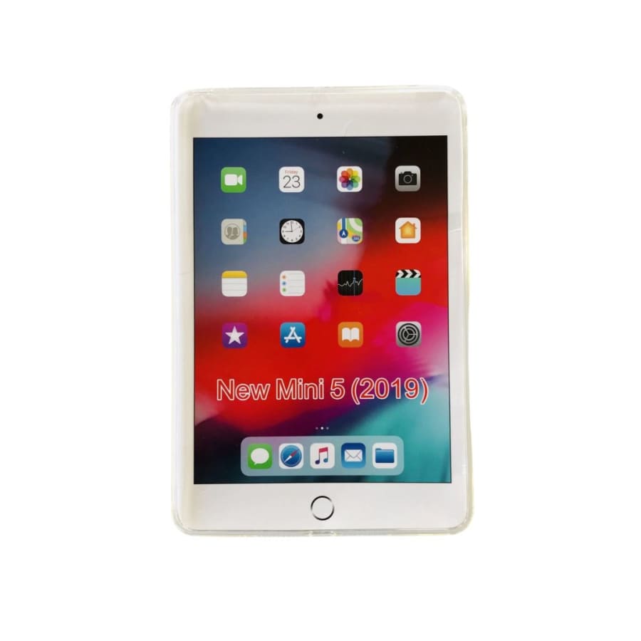 Silicone Cover for iPad mini (5th gen) (Clear)