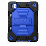 iPad Pro 11-Inch (M4) 2024 7th Gen Rugged Shockproof Case with Kickstand (Blue) - Phone/Tablet Accessories