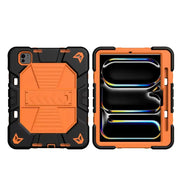 iPad Pro 11-Inch (M5) 2025 Rugged Shockproof Case with Kickstand (Orange) - Phone/Tablet Accessories