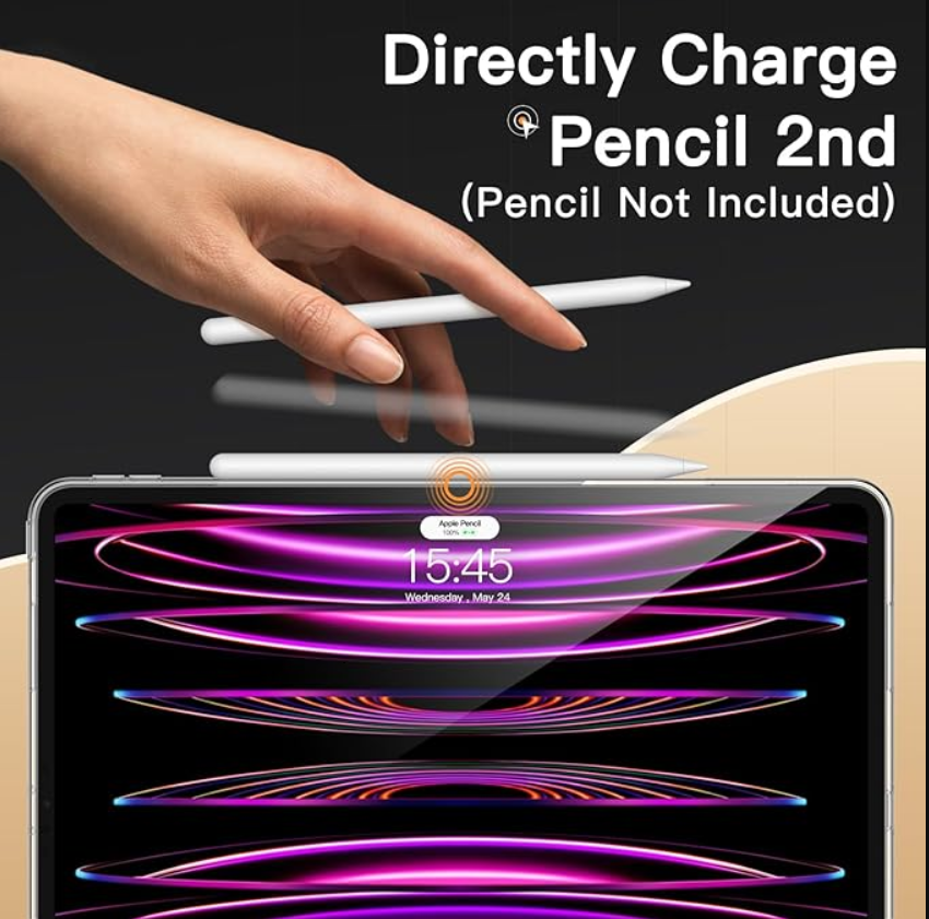 Clear Shockproof Case for iPad Pro 12.9 Inch