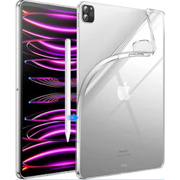 iPad Pro 12.9 Clear Shockproof Soft Case – 5th & 6th Gen (2021/2022)
