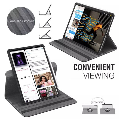 Synthetic Leather Cover for iPad Pro 12.9” - 3rd gen (2018) (Black)