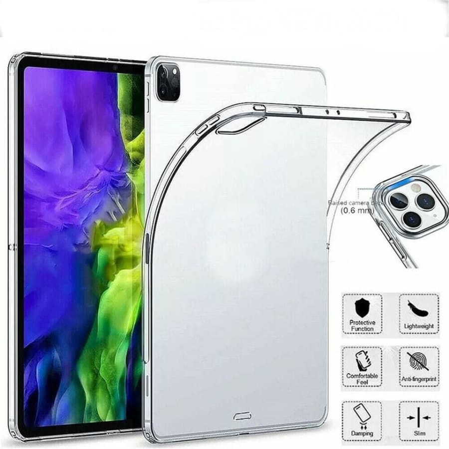 Stylish Cover for iPad Pro 12.9” - 4th gen (2020) (Clear)