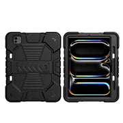 iPad Pro 13-Inch (M5) 2025 Rugged Shockproof Case with Kickstand (Black) - Phone/Tablet Accessories