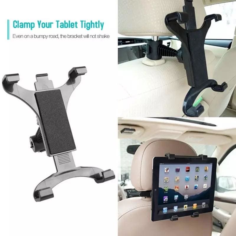 Headrest Holder for iPad / Tablet (screen size of 7-10 inches)
