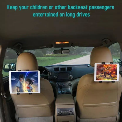 Headrest Holder for iPad / Tablet (screen size of 7-10 inches)
